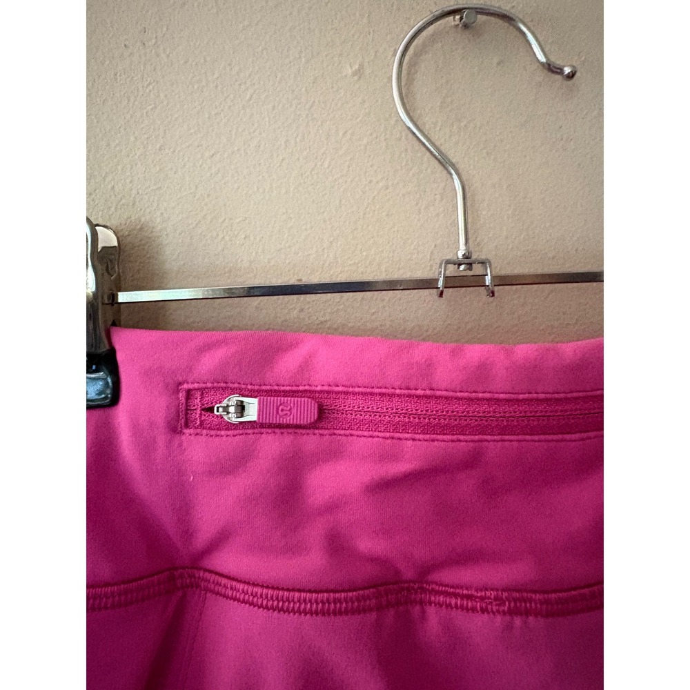 Women's lululemon Pace Rival Skirt Pink Athletic Tennis Skort Size 2 Regular - Picture 3 of 8